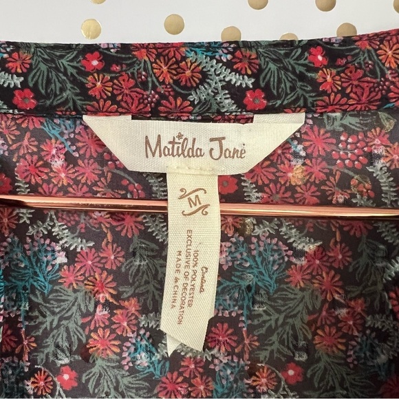 Matilda Jane Carol Sheer Floral Top - Picture 7 of 9